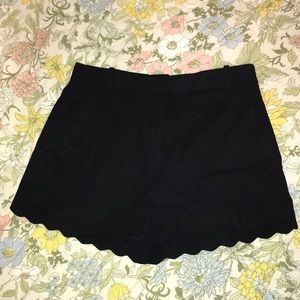 Black J. Crew size 2 shorts